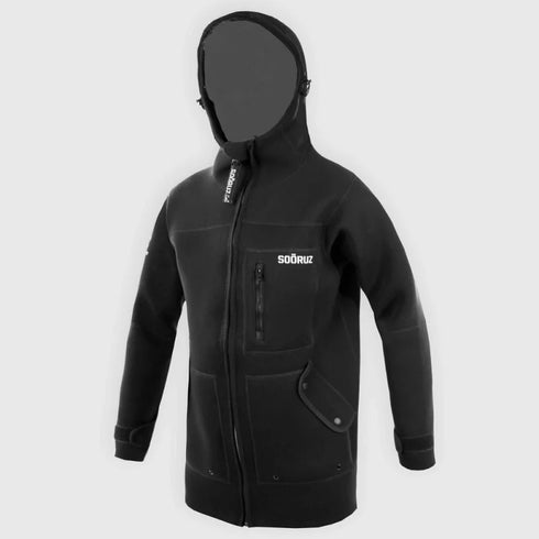 Sooruz - Neopren -Jacke Kapuze 2/2 Riemenbiopren